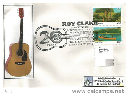 USA. Roy Clark, Country Music Musician & Performer.(The Tonight Show NBC), Belle Lettre Adressée Au Missouri - Sänger