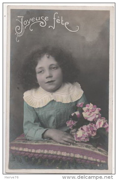 CPA Fantaisie - Enfant - Portrait - Fillette - Abbildungen