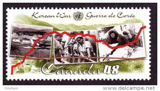 CANADA,2003,  #1993, 50th Anniv. Of The SIGNING KOREA ARMISTICE AGREEMENT,MNH - Nuevos