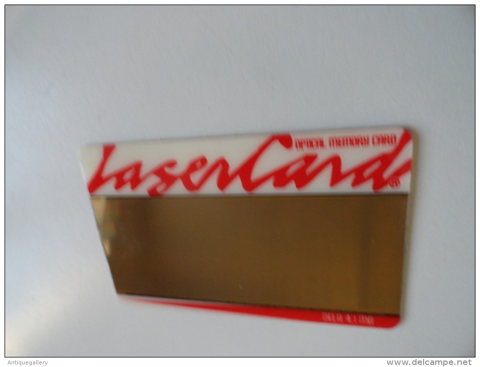 RARE : LASERCARD - Fouten & Varianten