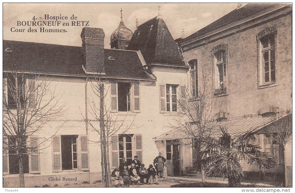 ¤¤  -   4  -   BOURGNEUF-en-RETZ   -   Hospice  -  Cour Des Hommes    -  ¤¤ - Bourgneuf-en-Retz