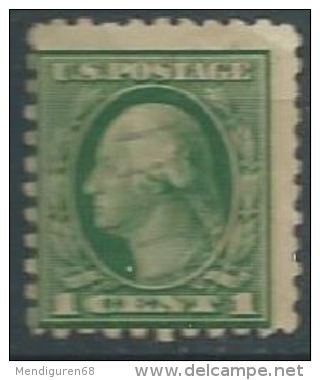 VERINIGTE STAATEN ETATS UNIS USA 1914-15 P.10 Washington Dp Green 1c USED SC 424 YT 182 Type B MI 207 K SG 432 - Used Stamps