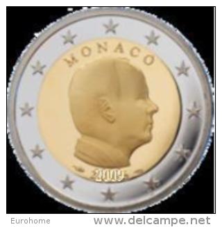 Monaco 2009    2 Euro     Prins  Albert   UNC Uit De Rol  UNC Du Rouleaux  !! - Monaco