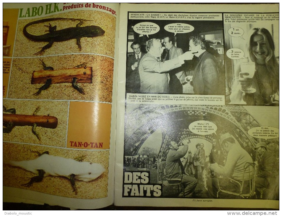 1977 HARA KIRI Le Journal Bête Et Méchant - Humor