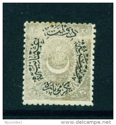 TURKEY  -  1865  20pa  Mounted/Hinged Mint As Scan - Used Stamps