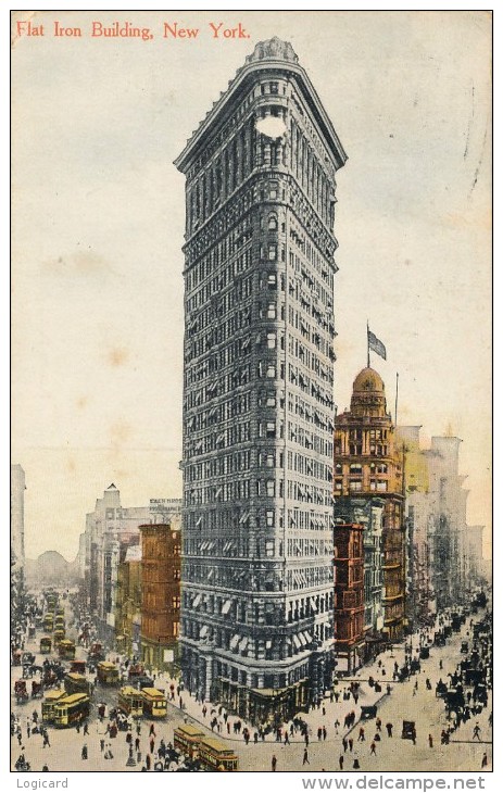 STATI UNITI NEW YORK FLAT IRON BUILDING 1914 - Altri Monumenti, Edifici