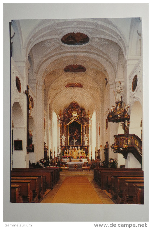 (5/7/85) AK "Neuburg" Kath. Stadtpfarrkirche St. Peter - Neuburg