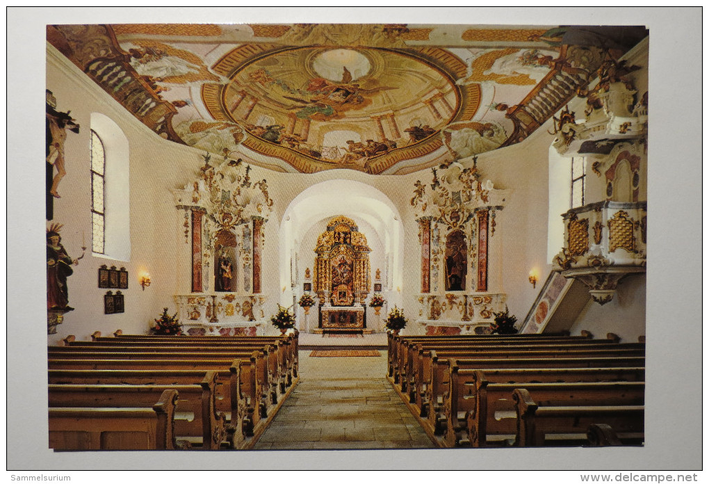 (5/7/87) AK "Nesselwang/Allgäu" Wallfahrtskirche Maria Trost - Neuburg