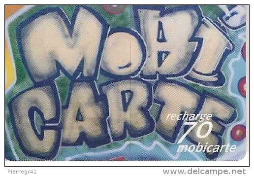 CARTE-PREPAYEE-MOBICARTE- PU129-70U-04/01-06/2003-MARC VERDENET-TBE-LUXE - Mobicartes