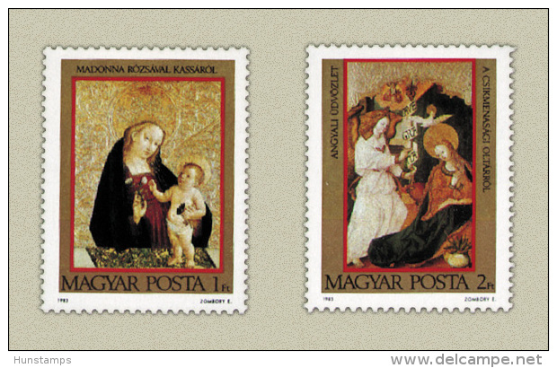 Hungary 1983. Christmas Set MNH (**) Michel: 3650-3651 / 0.70 EUR - Ungebraucht