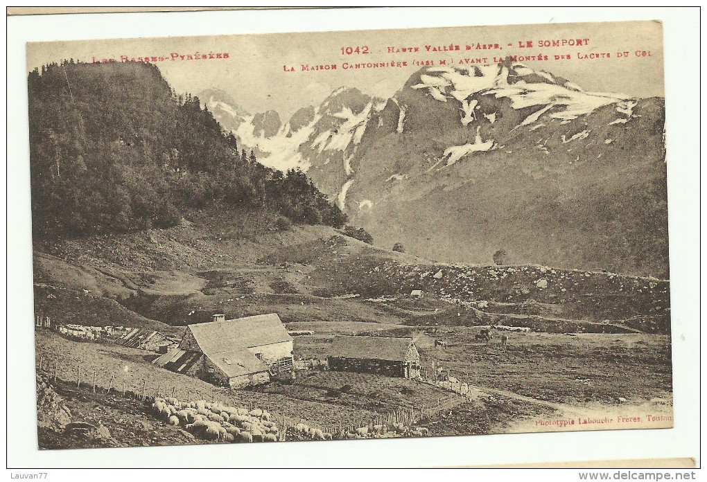 Carte Postale  Le Somport - Col Du Somport