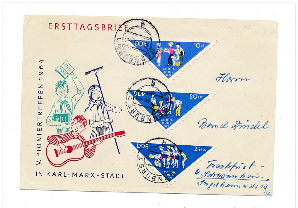 DDR - FDC-Tagesstempel  1045-7 ( Bc2949 ) Siehe Scan  ! - Sonstige & Ohne Zuordnung