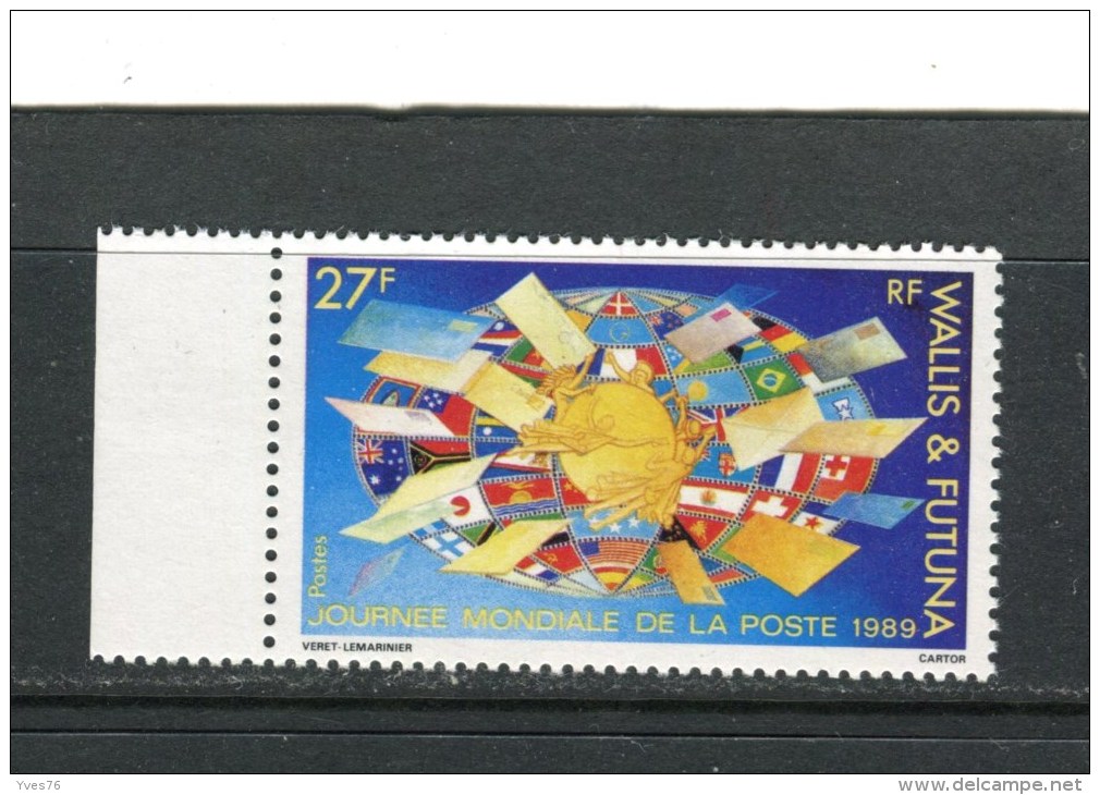 WALLIS ET FUTUNA - Y&T N° 391** - Journée Mondiale De La Poste - Neufs