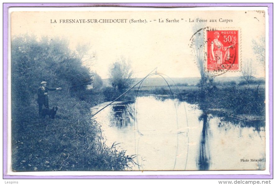 72 - La FRESNAYE Sur CHEDOUET --  La Sarthe - La Fosse Aux Carpes - La Fresnaye Sur Chédouet