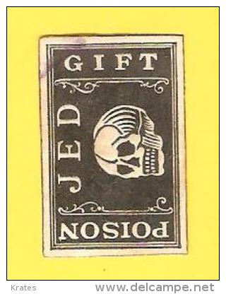 Old Labels, Promotional Labels Or Similar - JED, Gift Poison - Otros & Sin Clasificación