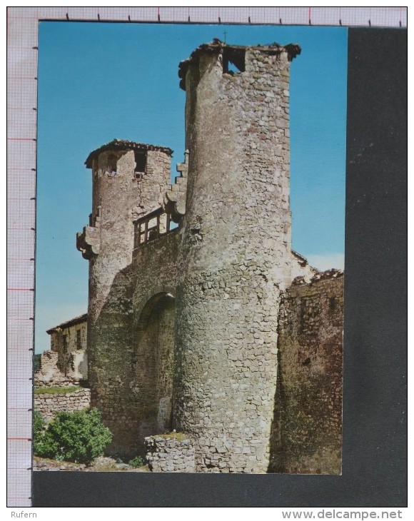 CASTILLOS DE ESPAÑA DE SIGUENZA - GUADALAJARA - 2 Scans (Nº09209) - Guadalajara