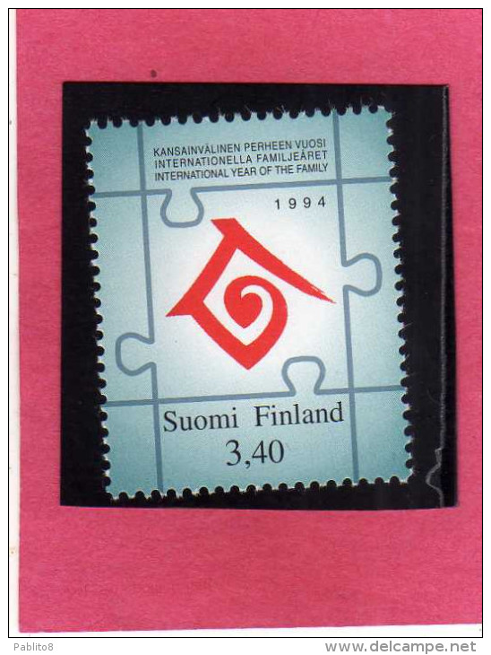 SUOMI FINLAND FINLANDIA 1994 FAMILY YEAR ANNO DELLA FAMIGLIA MNH - Nuevos