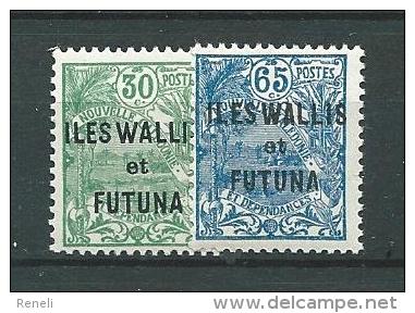 WALLIS ET FUTUNA  N°  40/41   XX  TB  3 - Nuevos