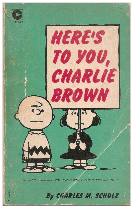 Charlie Brown-coronet Books Edition-vol.2-here's To You - Collections