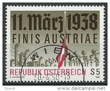 ÖSTERREICH 1988 MI-NR. 1914 O Used - ABO-Ware - (84) - Gebraucht