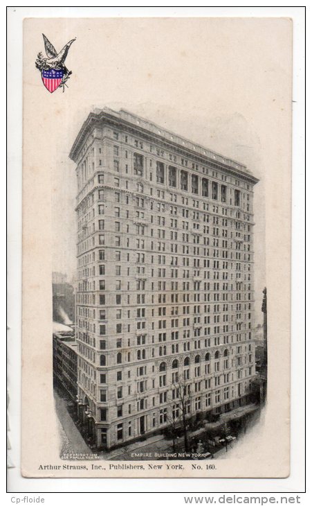 ÉTATS-UNIS . UNITED STATES . EMPIRE BUILDING NEW YORK - Réf. N°3563 - - Empire State Building