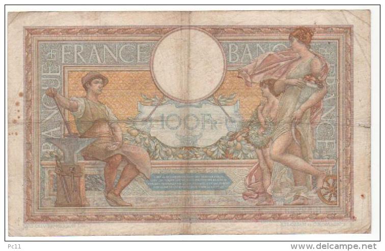 - Billet De 100 FRANCS "LUC OLIVIER MERSON" Du 08/10/1936 - - 100 F 1908-1939 ''Luc Olivier Merson''