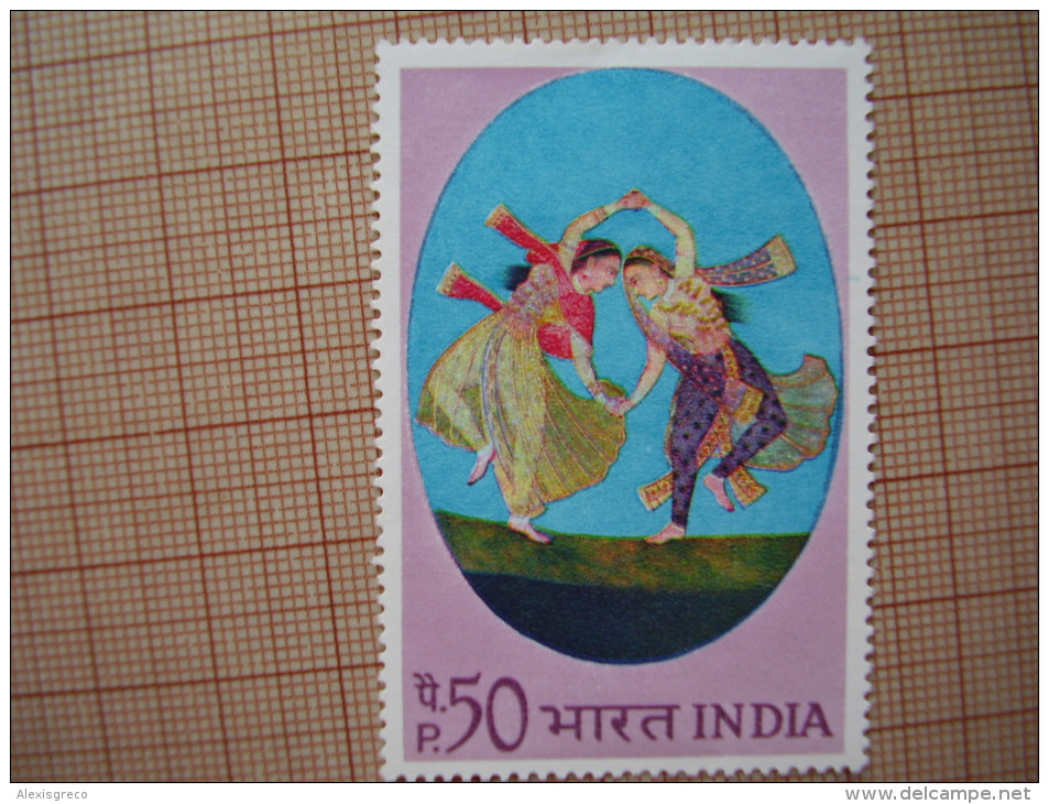 INDIA 1973 INDIAN MINIATURE PAINTINGS Issue THREE TOP Values To 2 Rupees MNH. - Unused Stamps