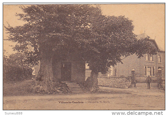 Villers-la-Gambon - Chapelle St-Roch (animée) (Ed. Desaix) - Philippeville