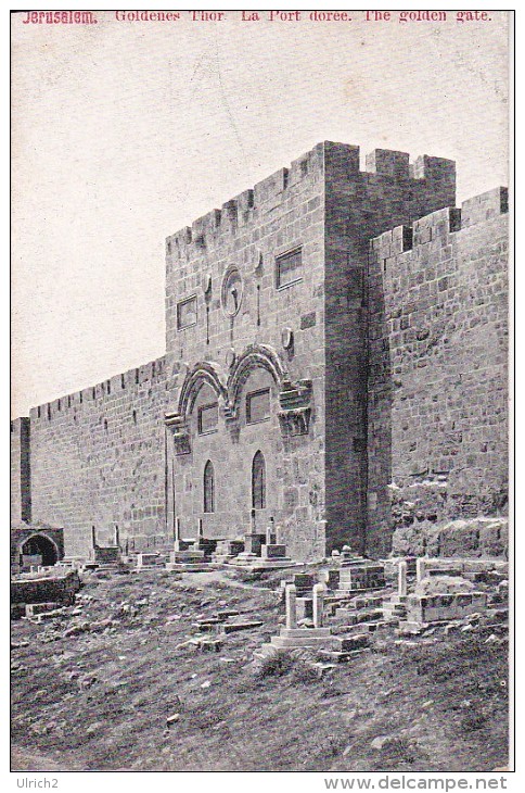 PC Jerusalem - Goldenes Thor - Golden Gate (9649) - Israel