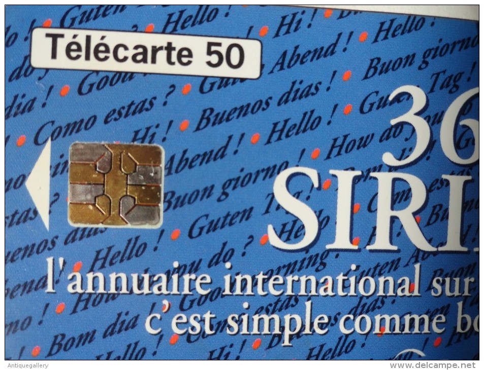 RARE : CARTE 3619 SIRIEL PUCE BICOLORE - Variëteiten