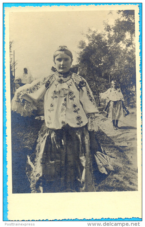 Hungary. Mohacs. The Girl In National Costum. - Europa