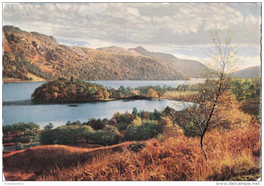 Loch Lomond And Ben Lomond In Autumn, Scotland - Valentine's C318 Unused - Dunbartonshire