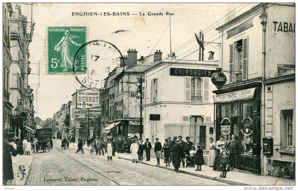 ENGHIEN LES BAINS(VAL D OISE) TABAC - Enghien Les Bains