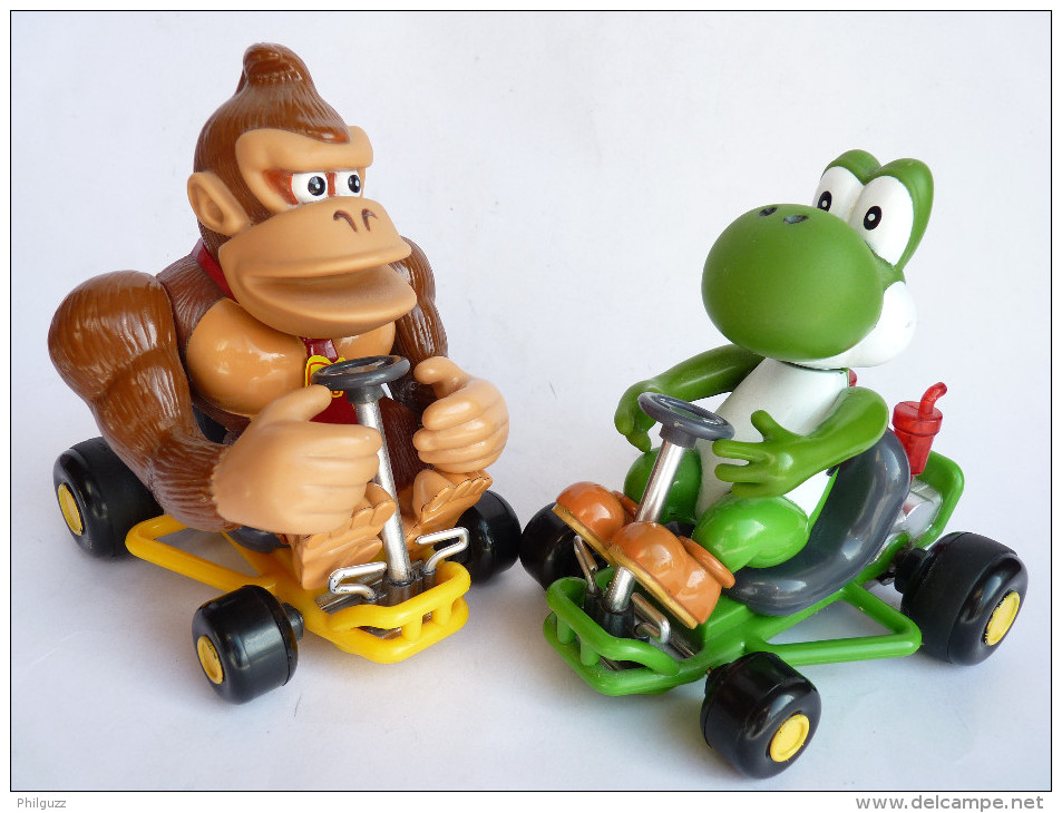 Figurines YOSHI & DONKEY KONG KART Télécommandé - NINTENDO 2004 - Jeux Vidéo