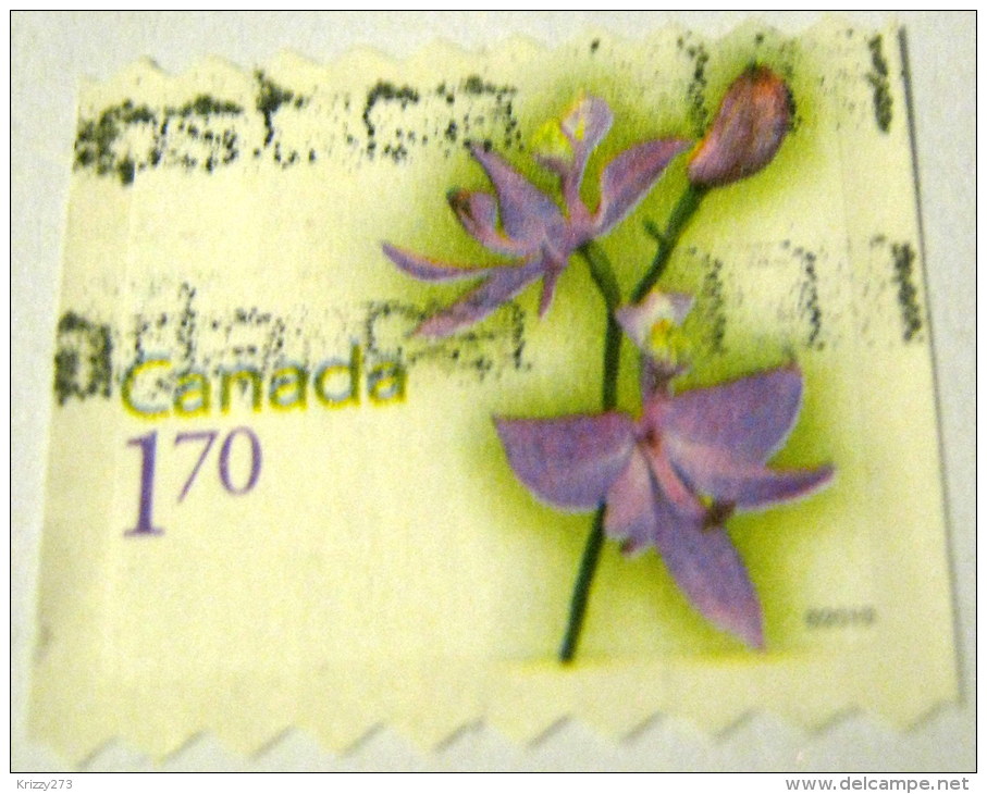 Canada 2010 Flower $1.70 - Used - Used Stamps