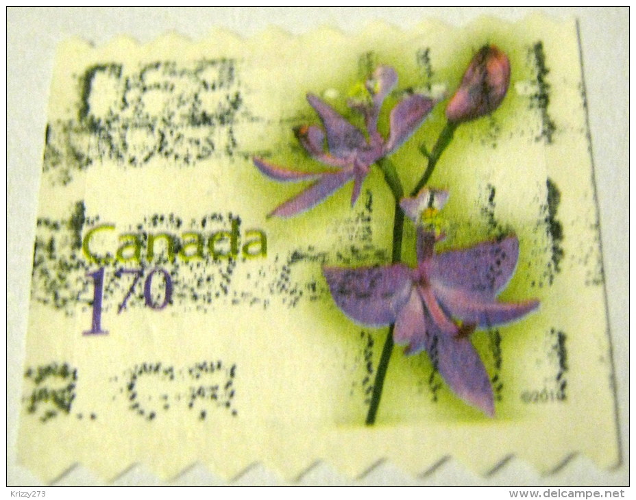 Canada 2010 Flower $1.70 - Used - Gebraucht
