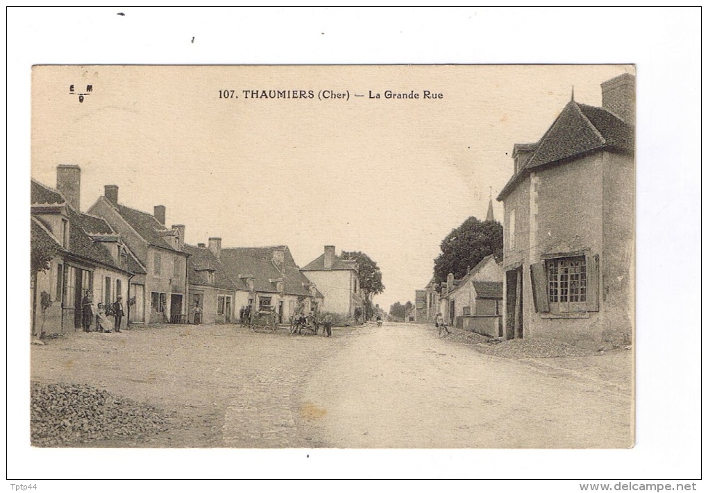 THAUMIERS  -  La Grande Rue - Thaumiers