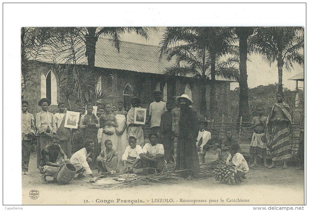 CONGO FRANCAIS - LINZOLO - Récompenses Pour Le Catéchisme - Autres & Non Classés