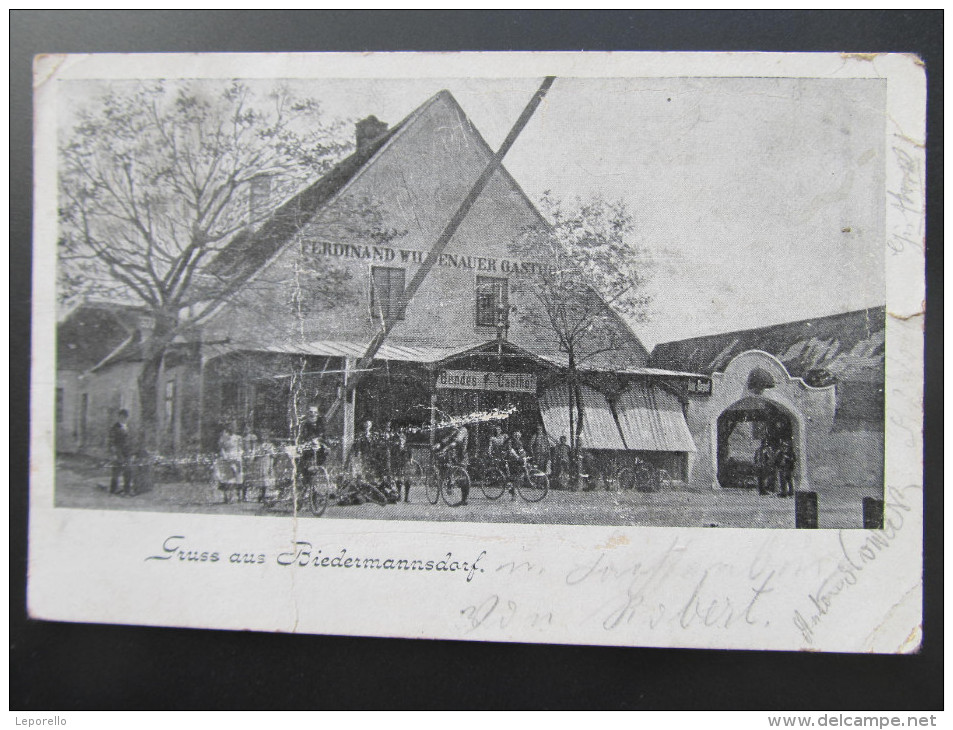 AK BIEDERMANNSDORF B. Mödling 1900  /// D*14296 - Mödling