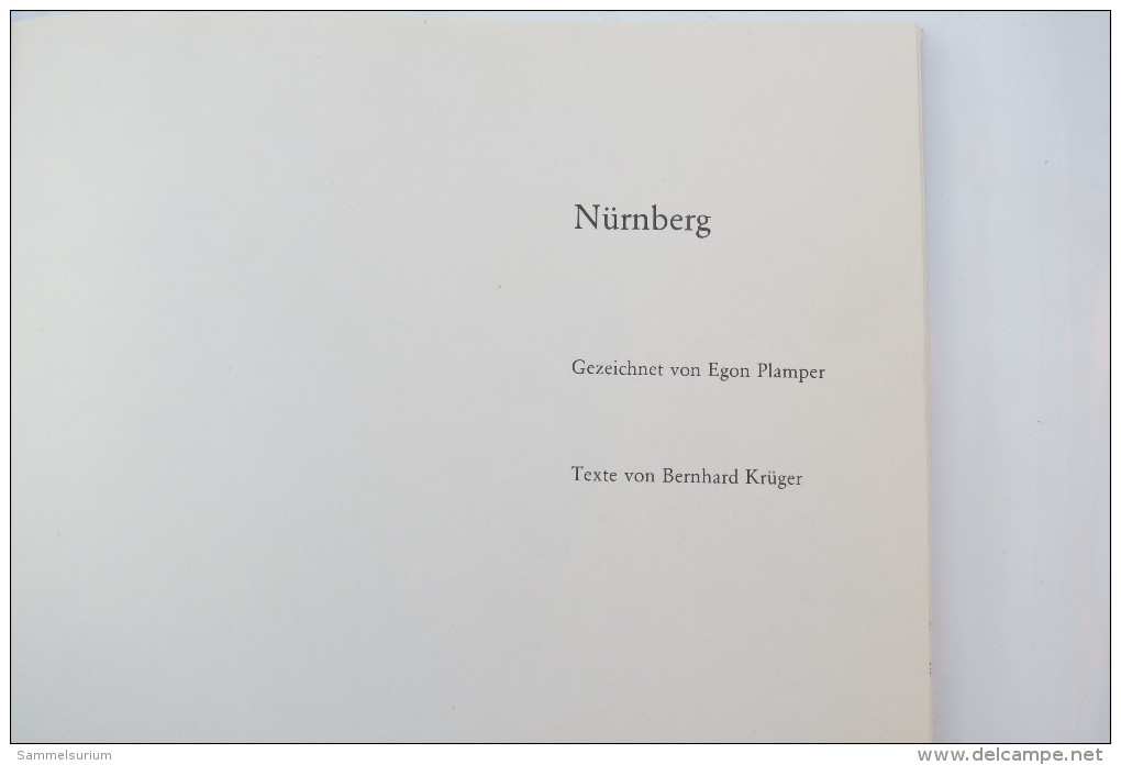 Egon Plamper/Bernhard Krüger "Nürnberg" Gezeichnet - Graphisme & Design