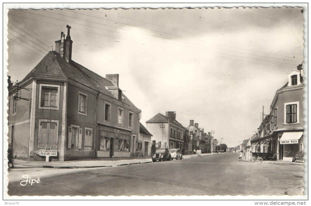 72 - BOULOIRE - Route Du Mans - Jipé 4 - 14 X 9 - Bouloire