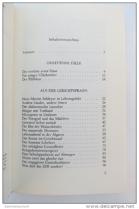 B. Kraushaar "Geschichten Aus Gerichten" Spannende Fälle Und Entscheidungen, Gebundene Ausgabe Mit Schutzumschlag - Erstausgaben