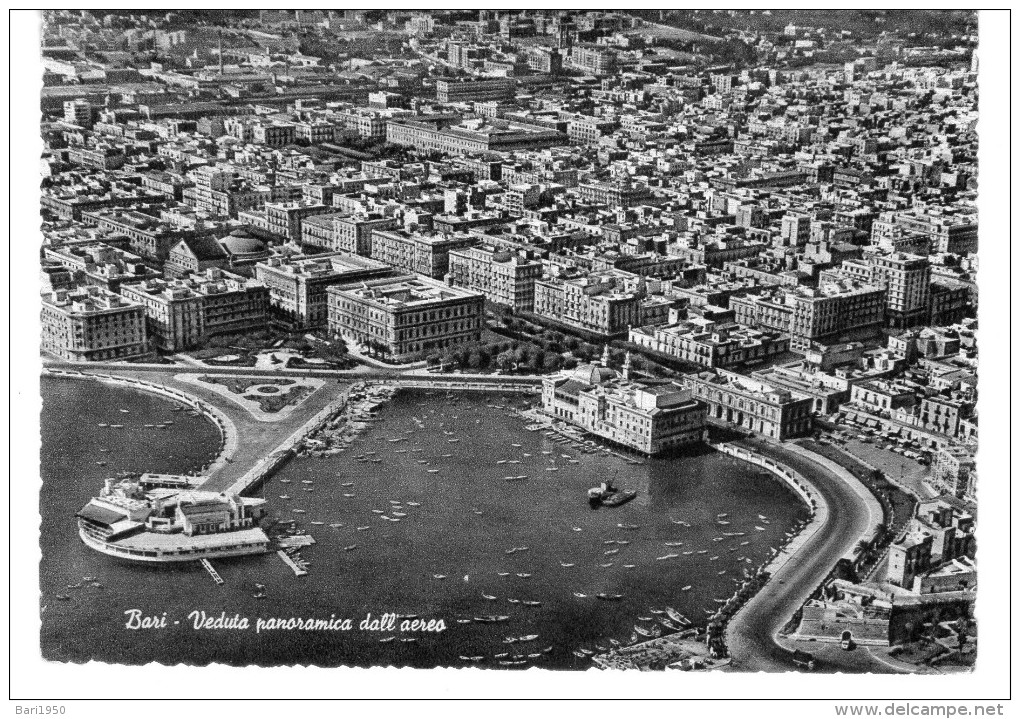 Bari - Veduta Panoramica Dall'aereo - Bari