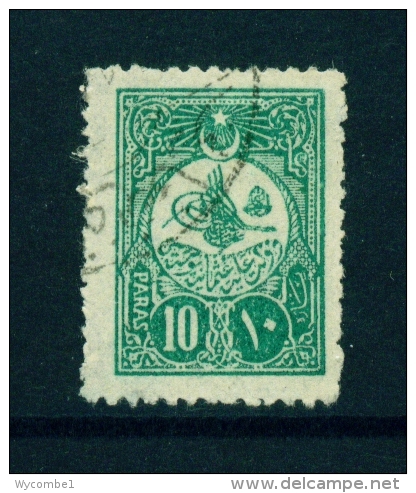 TURKEY  -  1908  10pa  Used As Scan - Used Stamps