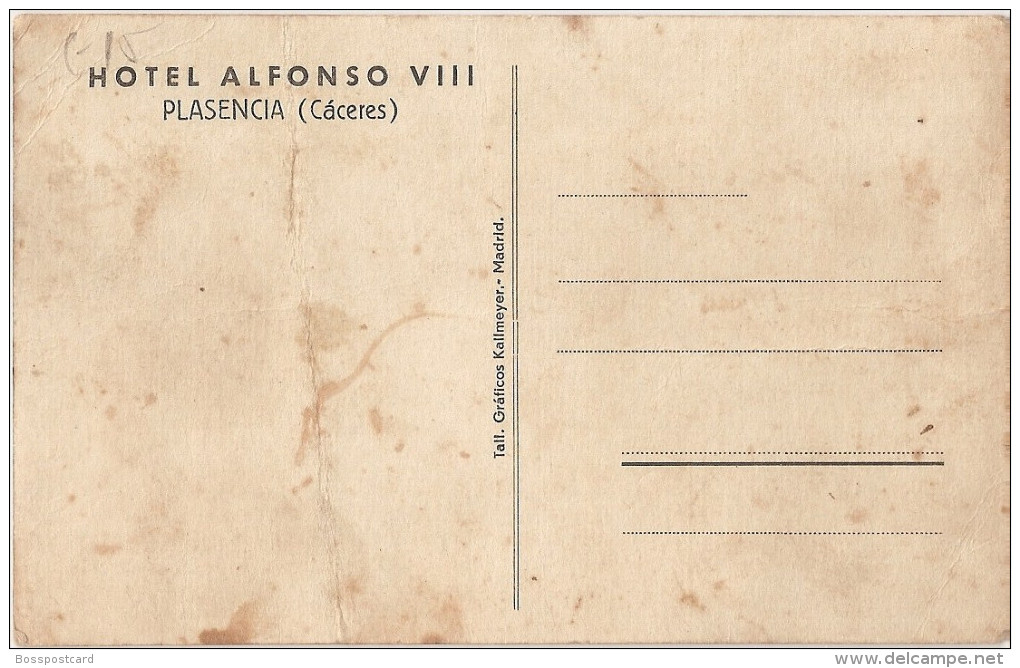 Plasencia - Hotel Alfonso VIII - Cáceres - España - Otros & Sin Clasificación