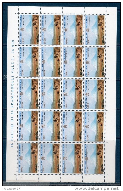 VATICANO / VATICAN CITY -- 1999 ---Luoghi Santi In Palestina --  IN FOGLIO --  **MNH. / VF  / - Blocchi E Foglietti