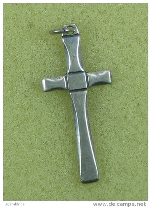 Antiker Anhänger - Silber 925 - "Kreuz" - Pendants