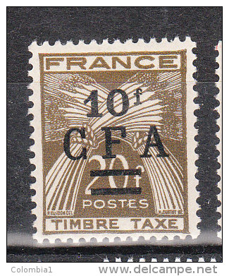 REUNION YT TAXE 42 Neuf - Timbres-taxe