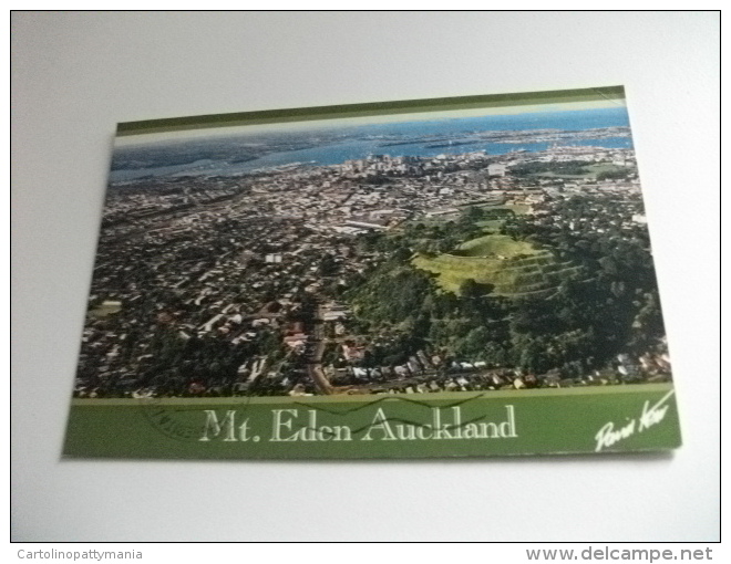 STORIA POSTALE FRANCOBOLLO COMMEMORATIVO BARCA VELA NEW ZEALAND MT. EDEN AUCKLAND - Nuova Zelanda