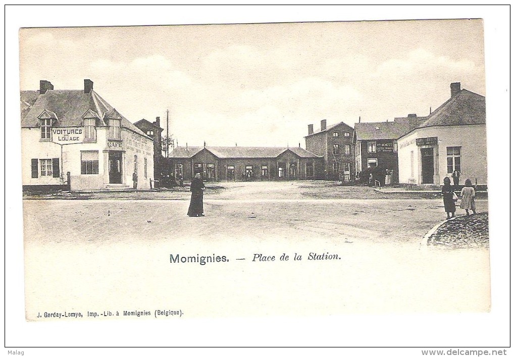 Momignies Place De La Station ( Gare) - Momignies